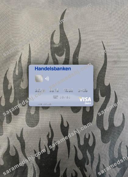 Norway Handelsbanken visa debit card photolook front